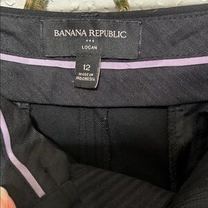 Banana Republic Women’s Black Logan Fit Pants